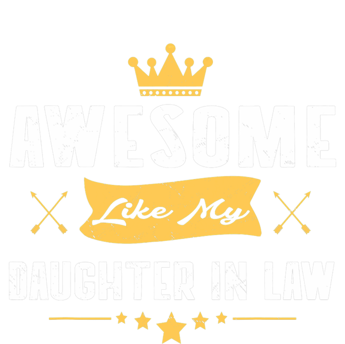 Awesome Like My Daughter In Law FatherS Day Womens CVC Long Sleeve Shirt