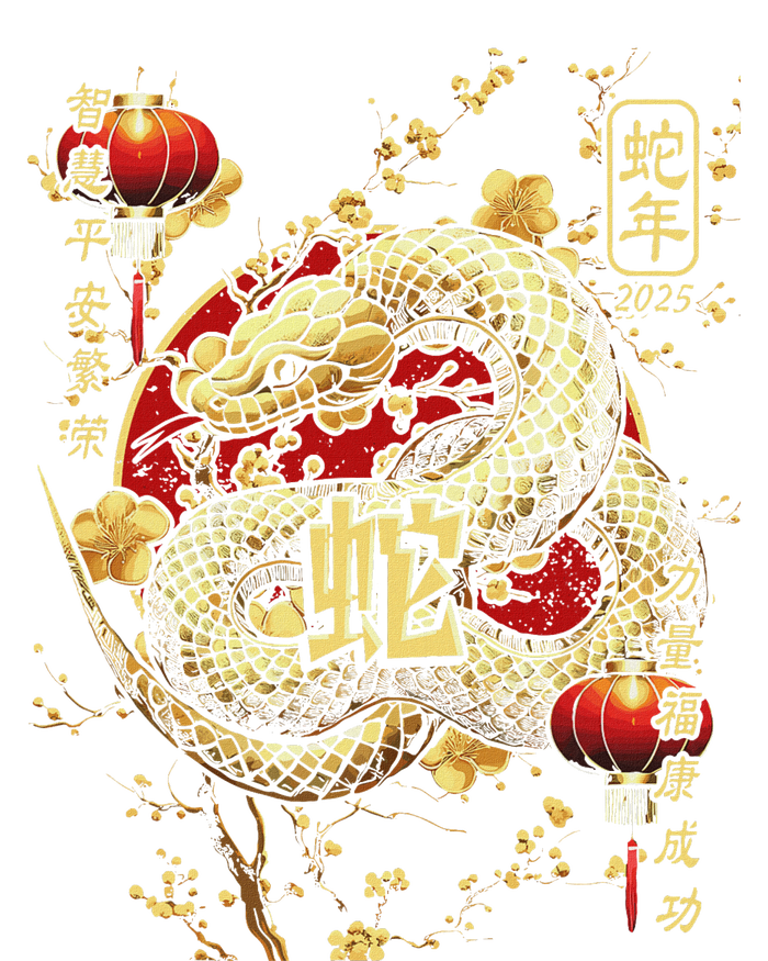 Year Of The Snake 2025 Chinese New Year T-Shirt