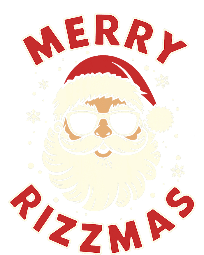 Merry Rizzmas Christmas Rizz Cool Santa Sunglasses Xmas Pjs T-Shirt