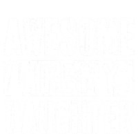 Awesome Like My Daughter Retro Dad Funny Fathers Day T-Shirt