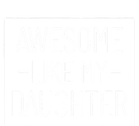 Awesome Like My Daughter Funny Fathers Day Wool Snapback Cap