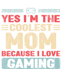 Coolest Mom Because Love Gaming Funny Design Gift Bumper Sticker