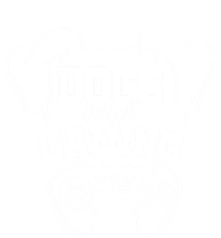 Dogs And Gaming Gamer Video Game Player Games Nerd Geek Gift Ladies Long Sleeve Shirt