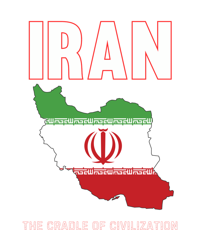 Iran Flag Map Iranian Pride T-Shirt