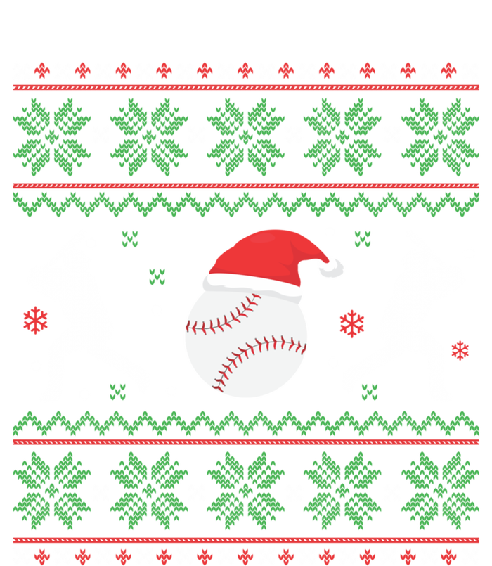 Baseball Ugly Christmas Funny Xmas Baseball Gift Toddler Long Sleeve Shirt