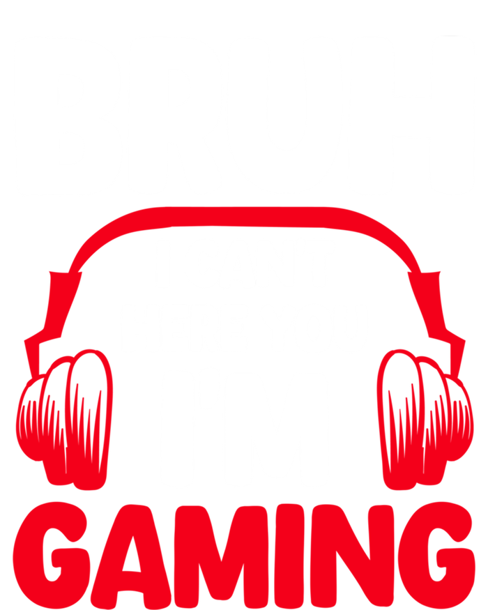 Funny Gaming Bruh I CanT Hear You IM Gaming Headphones Gift Full-Length Apron With Pockets