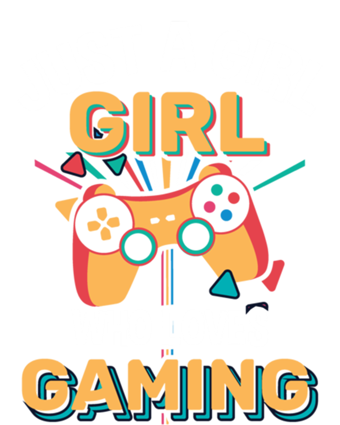 Funny Gaming Gift Just A Who Loves Gaming Gamer Geek Gift T-Shirt