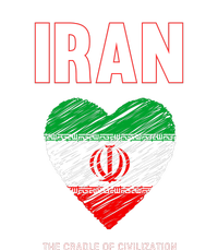 Iran Iranian Persian Pride Heart T-Shirt