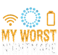 My Worst Nightmare Funny Funny Gift For Gamers Gift Women's Tri-Blend 3/4-Sleeve Raglan Shirt