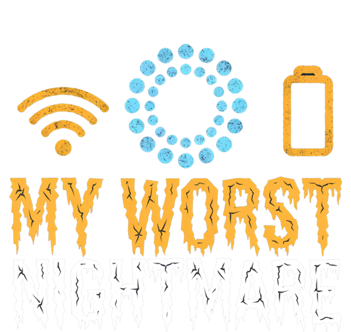 My Worst Nightmare Funny Funny Gift For Gamers Gift Women's Tri-Blend 3/4-Sleeve Raglan Shirt