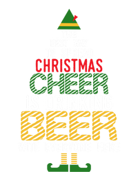 Christmas Cheer Elf Funny Naughty Santa Elf Beer Gift T-Shirt