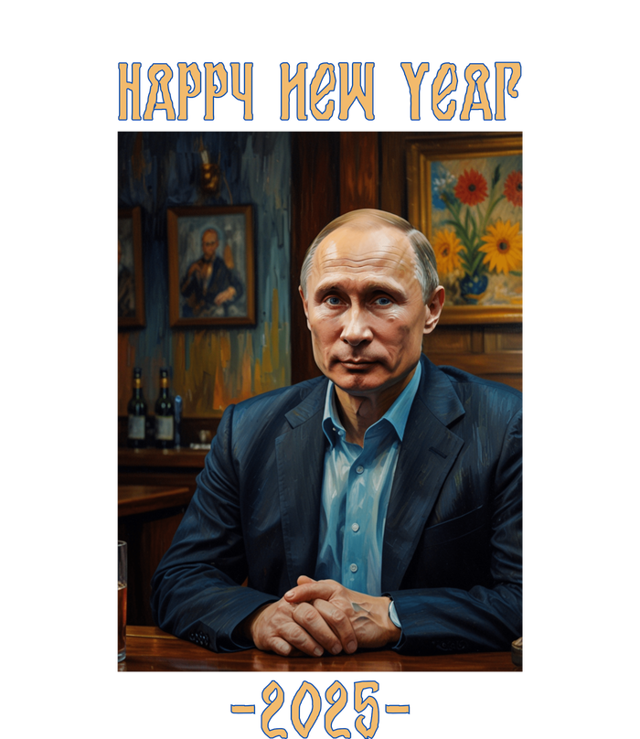 New Year 2025 Vladimir Putin Russia T-Shirt