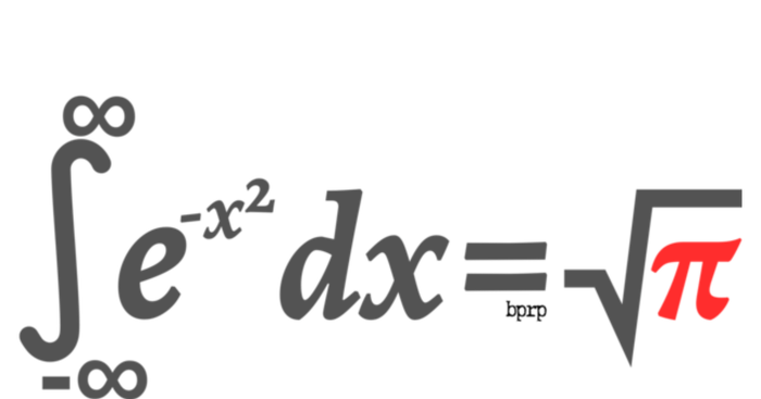 The Greatest Integral Of All Time: The Gaussian Integral T-Shirt