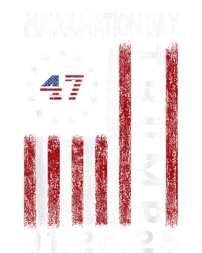 Donald Trump Inauguration Day 2025 47th President Usa Flag T-Shirt