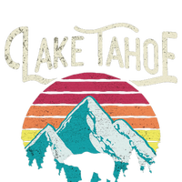 Lake Tahoe Mountain Wool Snapback Cap