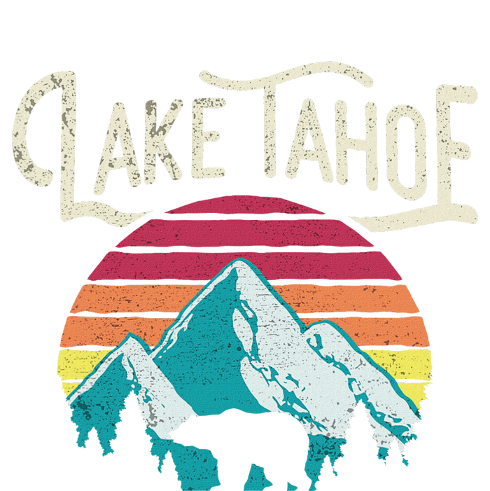 Lake Tahoe Mountain Wool Snapback Cap