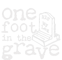 Leg Ampu One Foot In The Grave Missing Leg T-Shirt