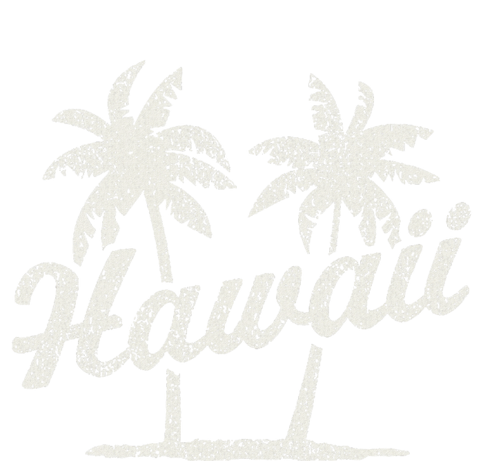 Hawaii Vintage 70s Palm Trees Graphic Premium Hoodie