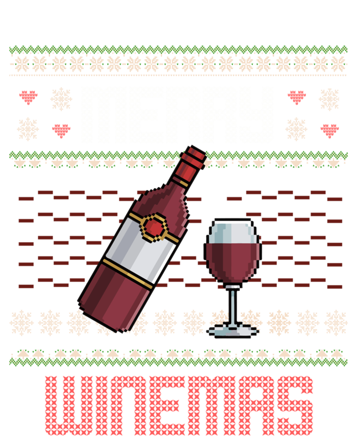 Funny Merry Winemas Ugly Christmas Style Wine Lovers Meaningful Gift Toddler Sweatshirt