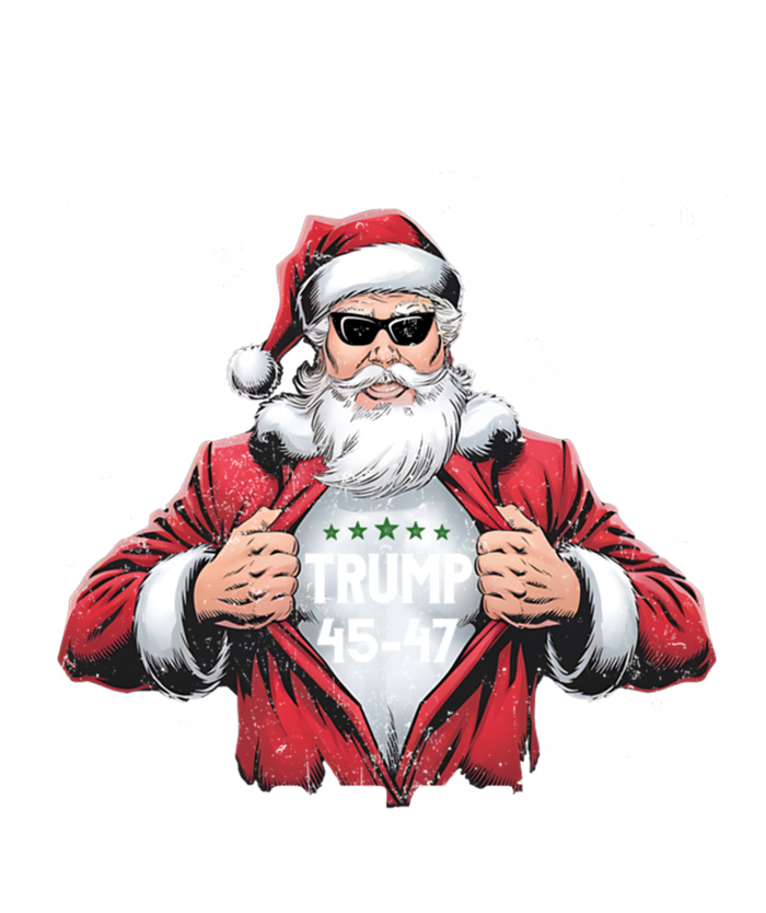 Funny Santa Xmas Trump Tear : Make Christmas Great Again Gift Ladies Essential Flowy Tank