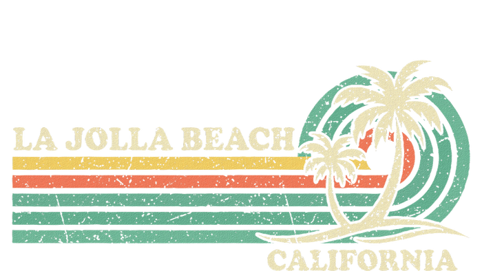 Vintage Retro Summer Vacation California La Jolla Beach T-Shirt