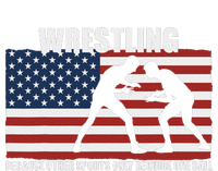 Us Flag Wrestling Because Other Sports Only Require One Ball T-Shirt