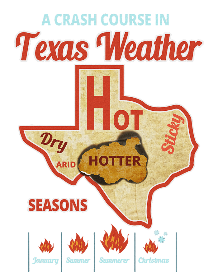 Texas Weather Summer Heat Wave T-Shirt