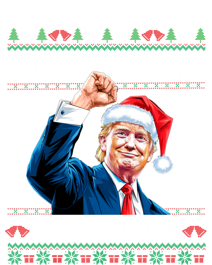 Funny Trump 2024 Make Christmas Great Again Ugly Christmas Gift T-Shirt