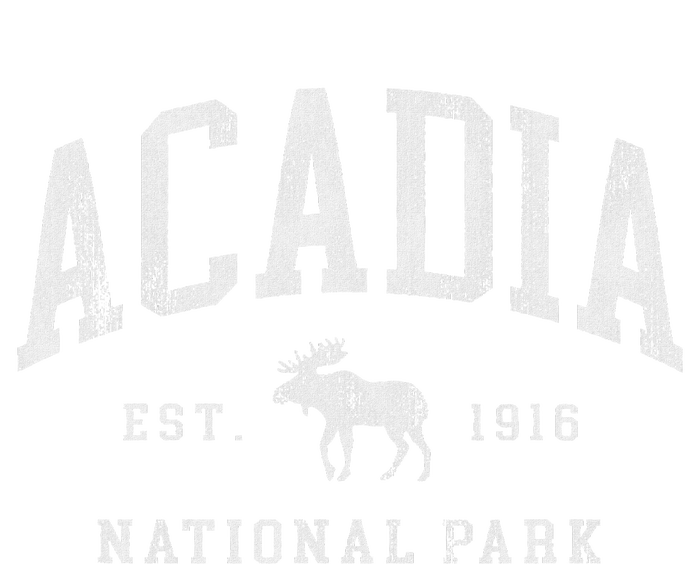 Retro Acadia National Park Maine Est 1916 Hiking T-Shirt