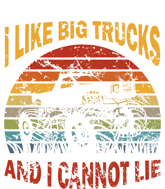 Vintage Monster Trucks I Like Big Trucks And I Cannot Lie T-Shirt