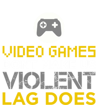 Funny Gaming Gift Games DonT Make Us Violent Lag Does Gift Tie-Dye Long Sleeve Shirt