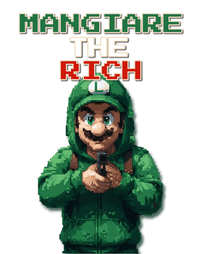 Mangiare The Rich Luigi T-Shirt