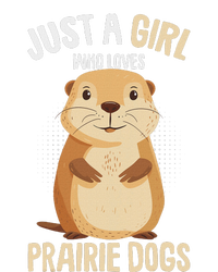 Prairie Dog Just A Girl Who Loves Prairie Dogs Ladies PosiCharge Competitor Racerback Tank