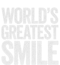 WorldS Greatest Smile Funny Award Bumper Sticker