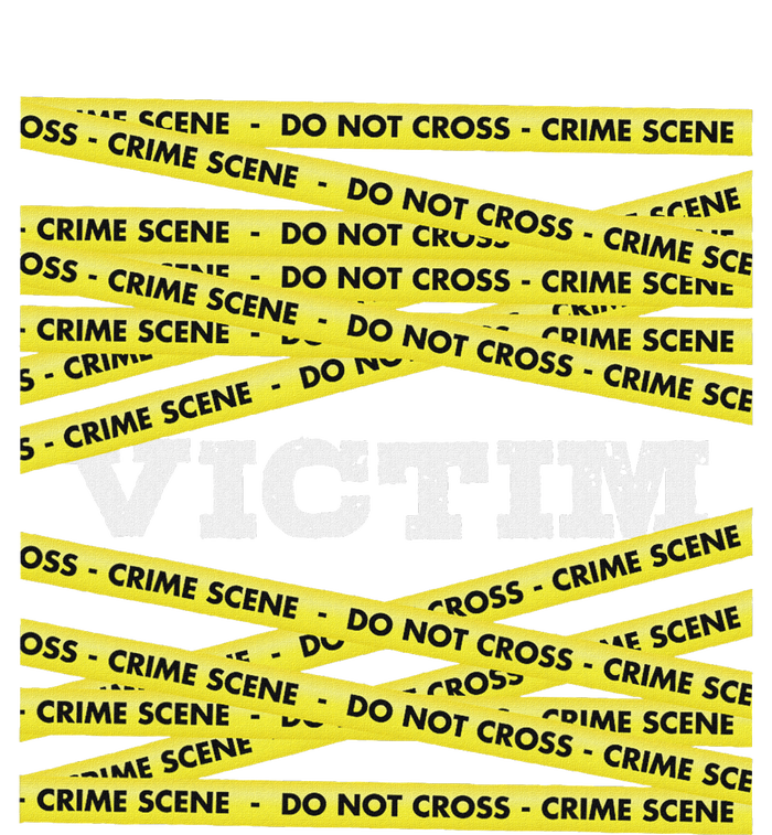 Victim Crime Scene Do No Cross True Crime Costume Toddler Hoodie