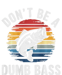 DonT Be A Dumb Bass Funny Fishing Fishing Meme 16 in Basic Backpack