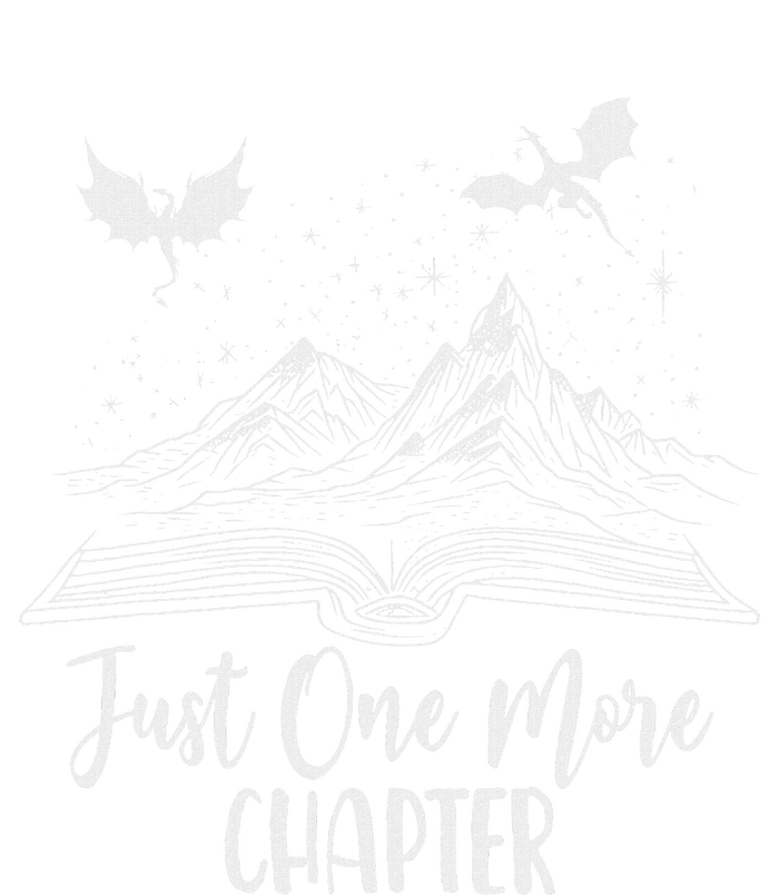 Just One More Chapter Romantasy Dragon Fantasy Romance Book T-Shirt