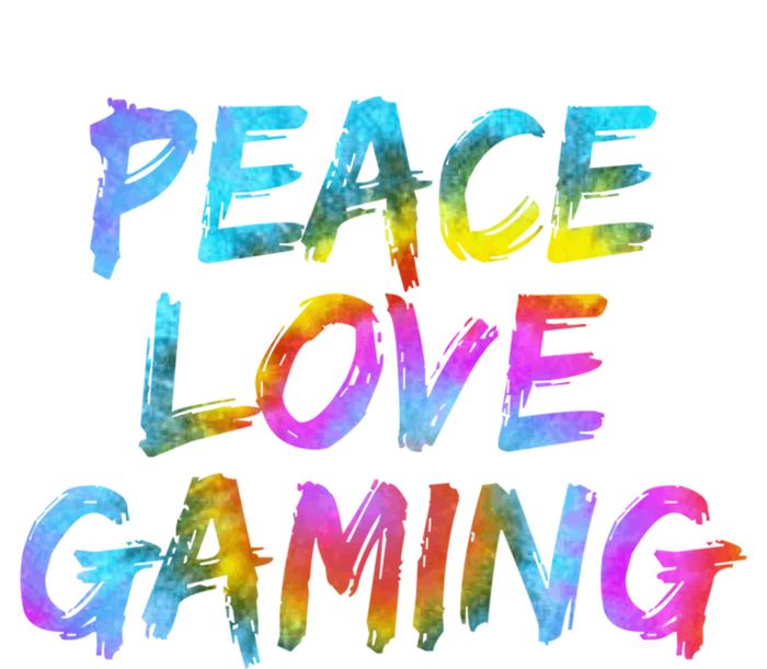 Peace Sign Peace Love Gaming Gaming Computer Game Gift Pom Pom 12in Knit Beanie