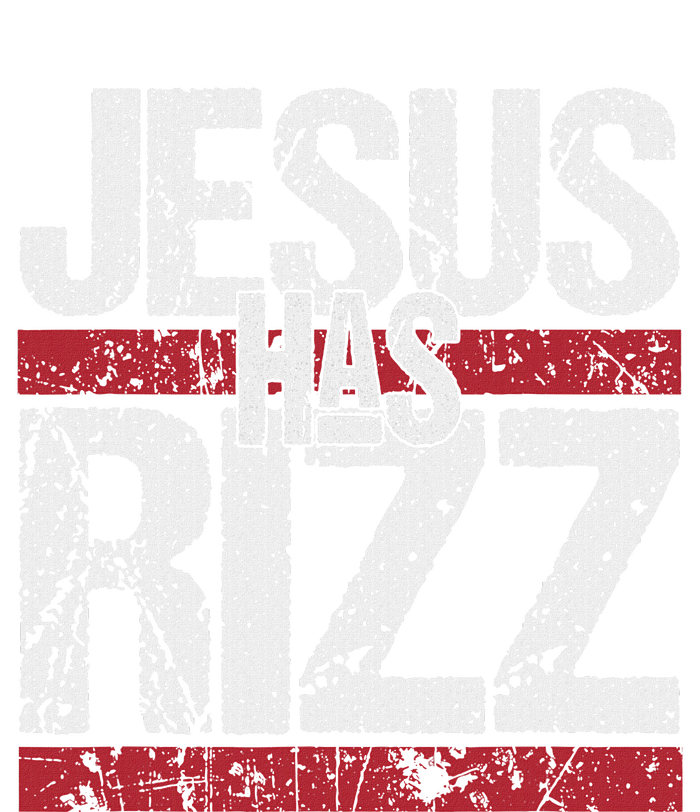 Jesus Has Rizz Simple Christian Faith Believer God Quote Tote Bag