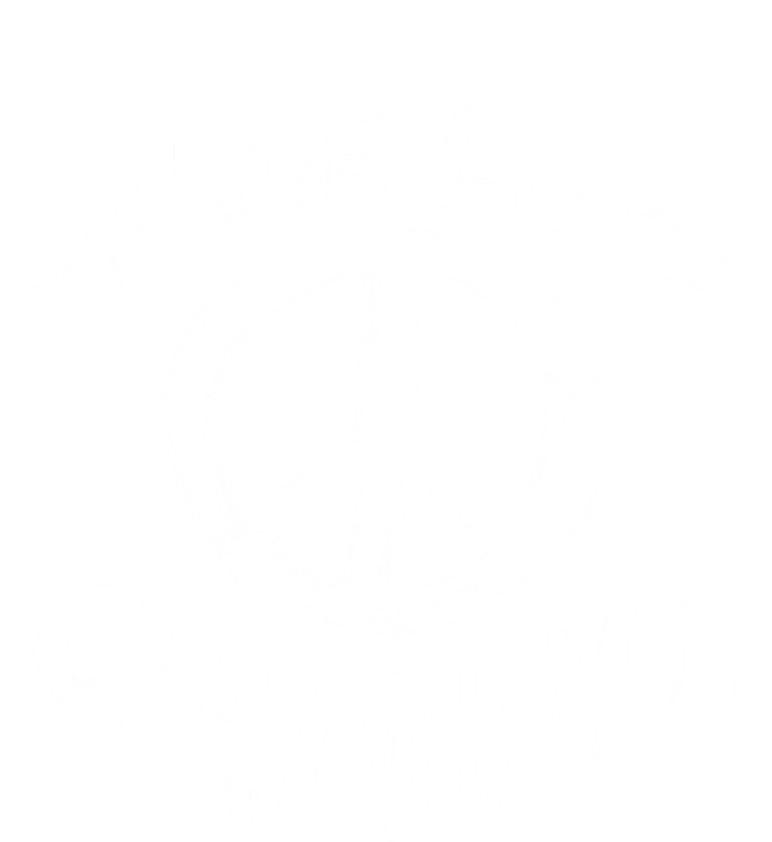 Peace Symbol Peace Love Gaming Gamble Love Computer Game Gift Full-Length Apron With Pockets