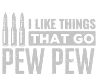 Retro I Like Things That Go Pew Pew Gun Enthusiast Apparel Short Acrylic Beanie