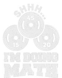 Shhh IM Doing Math Funny Weight Lifting Workout Training Pajama Set