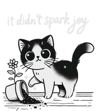 Tuxedo Cat Funny Meme Saying Quotation Spark Joy Grommeted Golf Towel