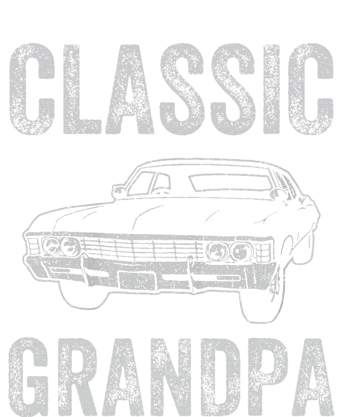 Funny Grandpa Classic Car Graphic Grandpas With Classic Cars 7-Panel Snapback Hat