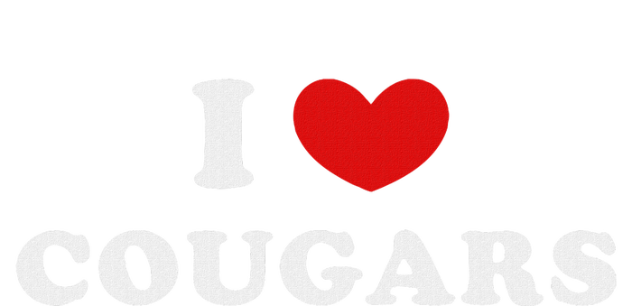 I Love Cougars I Heart Cougars Performance Long Sleeve Polo