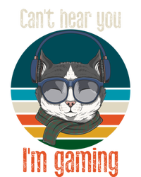 CanT Hear You IM Gaming Funny Cat Gamer Funny Gift Gaming Cute Gift T-Shirt