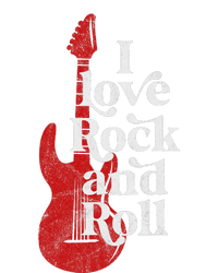 I Love Rock And Roll Women's Tri-Blend 3/4-Sleeve Raglan Shirt