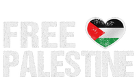 Palestine Flag Heart Free Palestine T-Shirt