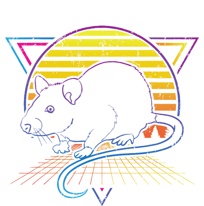 Retro Rat For Rat Lover T-Shirt