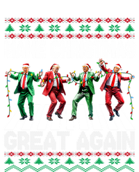 Make Christmas Great Again Ugly Trump Dance Santa Funny Gift Kids Sweatshirt